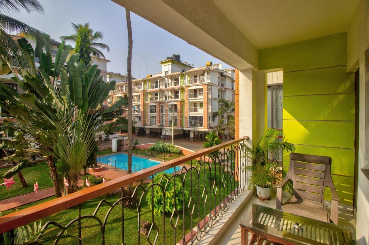 Amazing Pool View Candolim Goa 2Bhk Apartment Exteriör bild