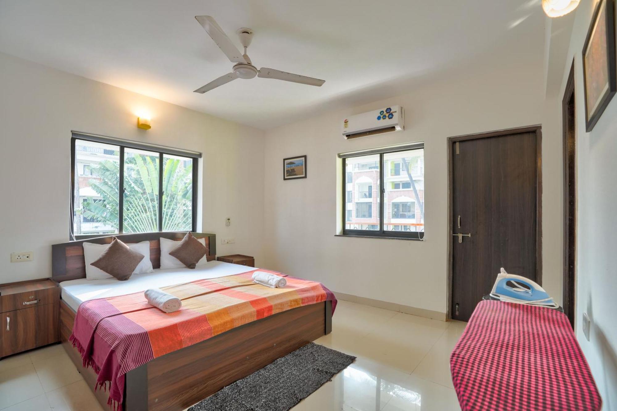 Amazing Pool View Candolim Goa 2Bhk Apartment Exteriör bild